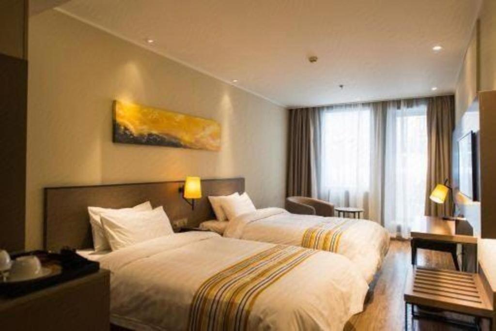 Home Inn Plus Shanghai New International Expo Center Yushan Road Yuanshen Sports Luaran gambar